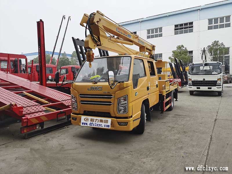 程力國六江鈴順達雙排高空作業(yè)車